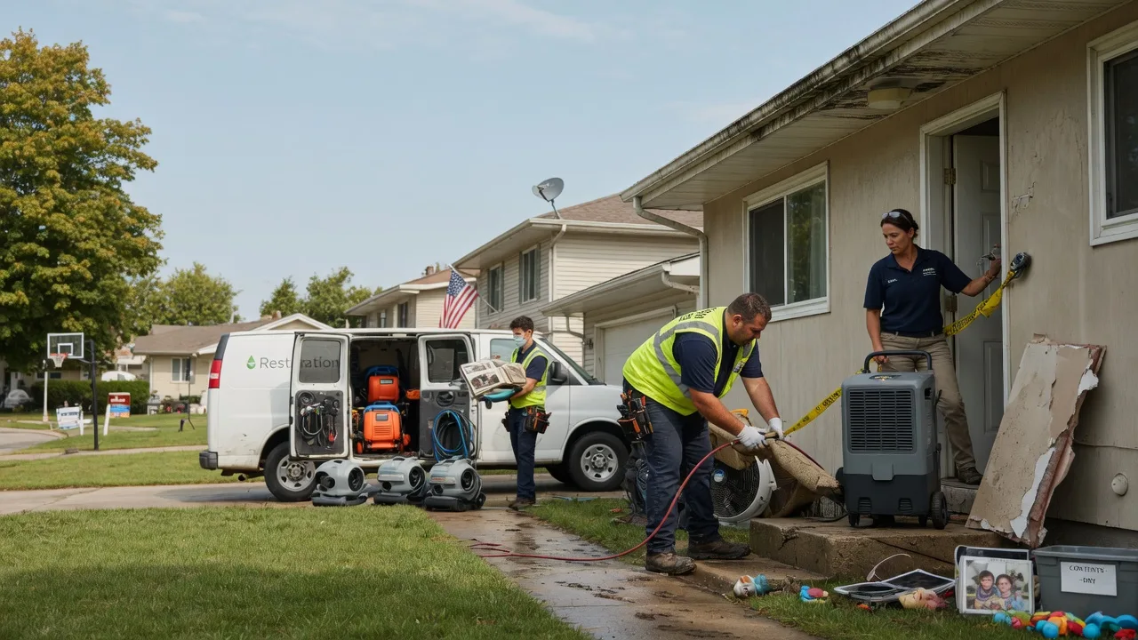 Water Damage Restoration in Fisher, MN near me